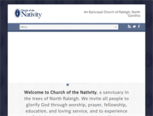 Tablet Screenshot of nativityonline.org